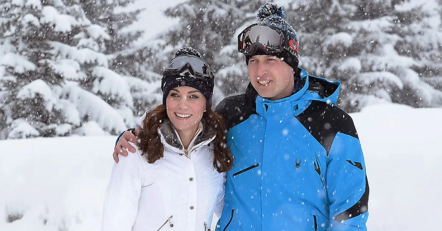 Princess Catherine and her children were spotted relaxing in Courchevel during the Easter holidays