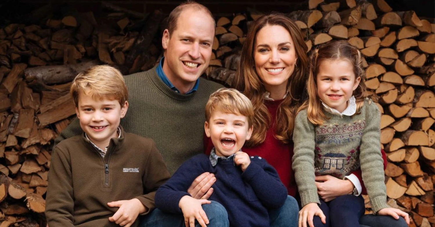 Catherine, William and their children enjoy a peaceful family ski trip in the French Alps during their family holiday