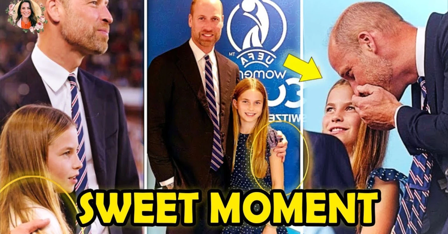 Adorable Moments: Prince William's Heartwarming Gesture to Comfort 'Nervous' Charlotte