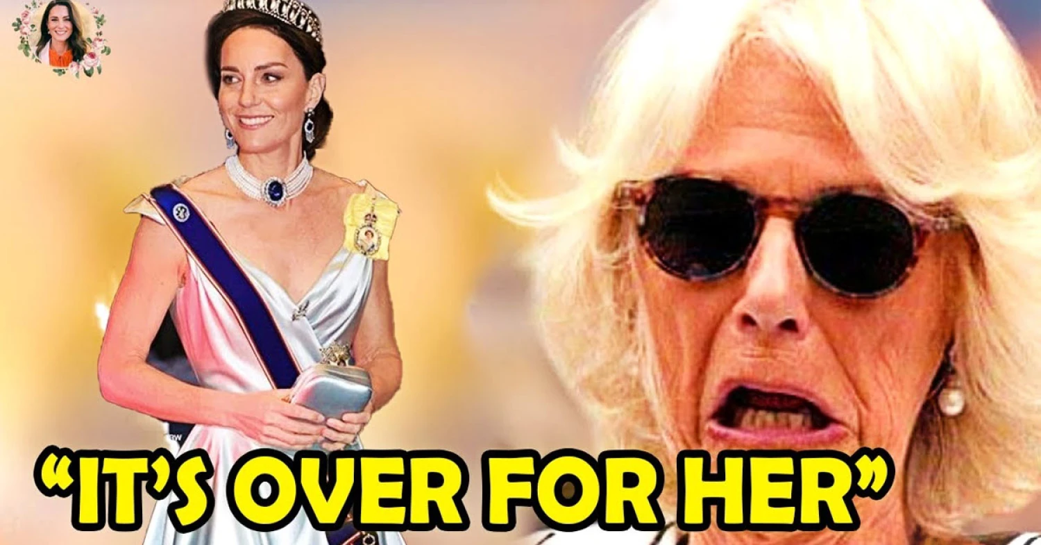 Catherine STUNNED the World in Striking Gown and Treasured Tiara Camilla NEVER Got To Wear