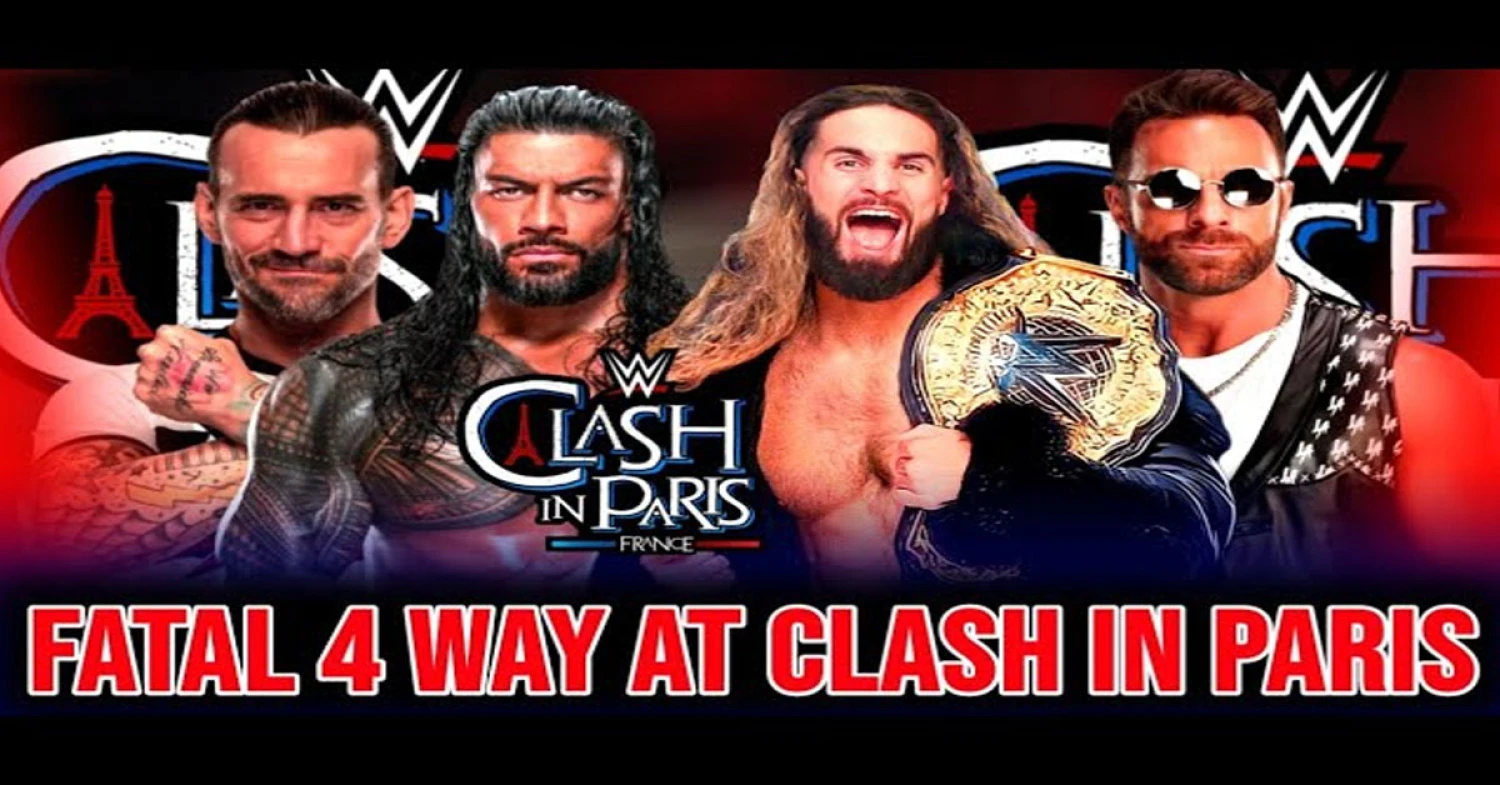 Fatal 4-Way World Heavyweight Championship Match Announced for WWE Clash in Paris