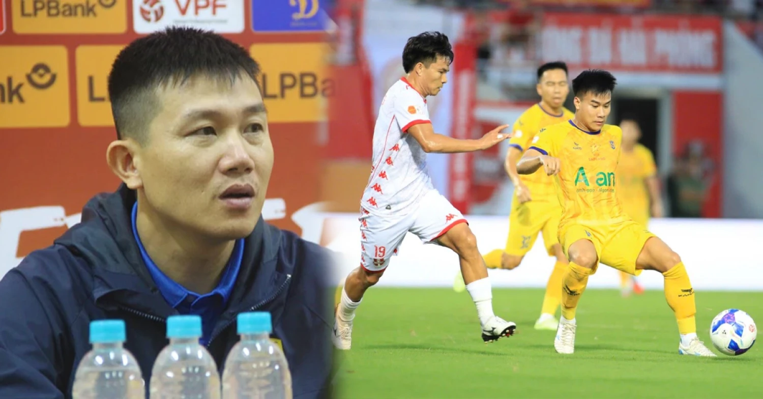 HLV Phan Như Thuật lên tiếng, đã rõ nguyên nhân SLNA thất bại trên sân Hải Phòng