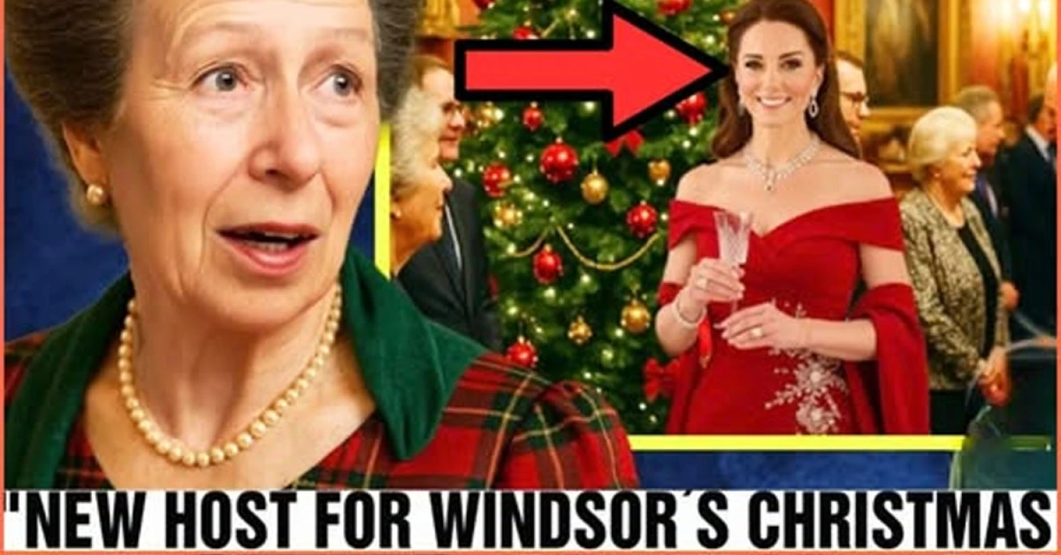 Just 10 MINUTES Ago: Princess Anne HANDOVERS Hosting Role of 2025 Christmas Royal Celebration to Princess Catherine of Wales