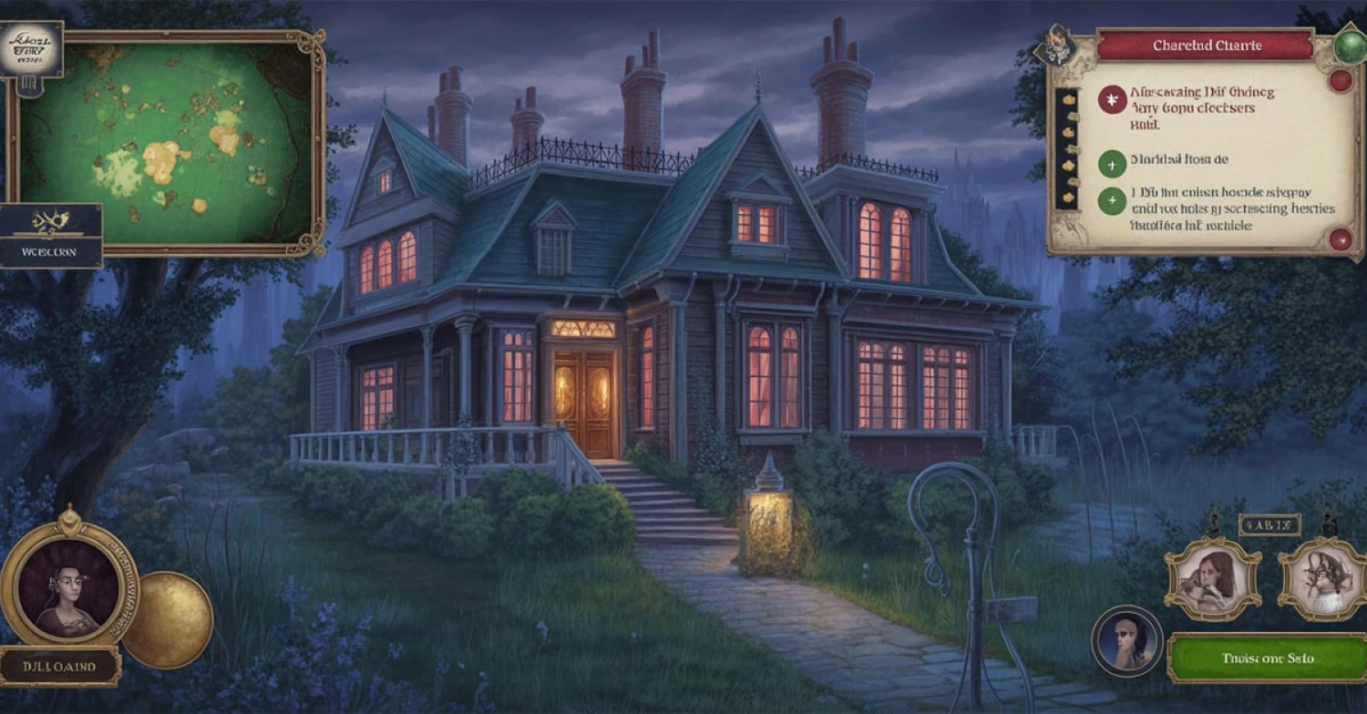 Cursed Dreams Game Guide Exploring Mini-Games and Mansion Secrets